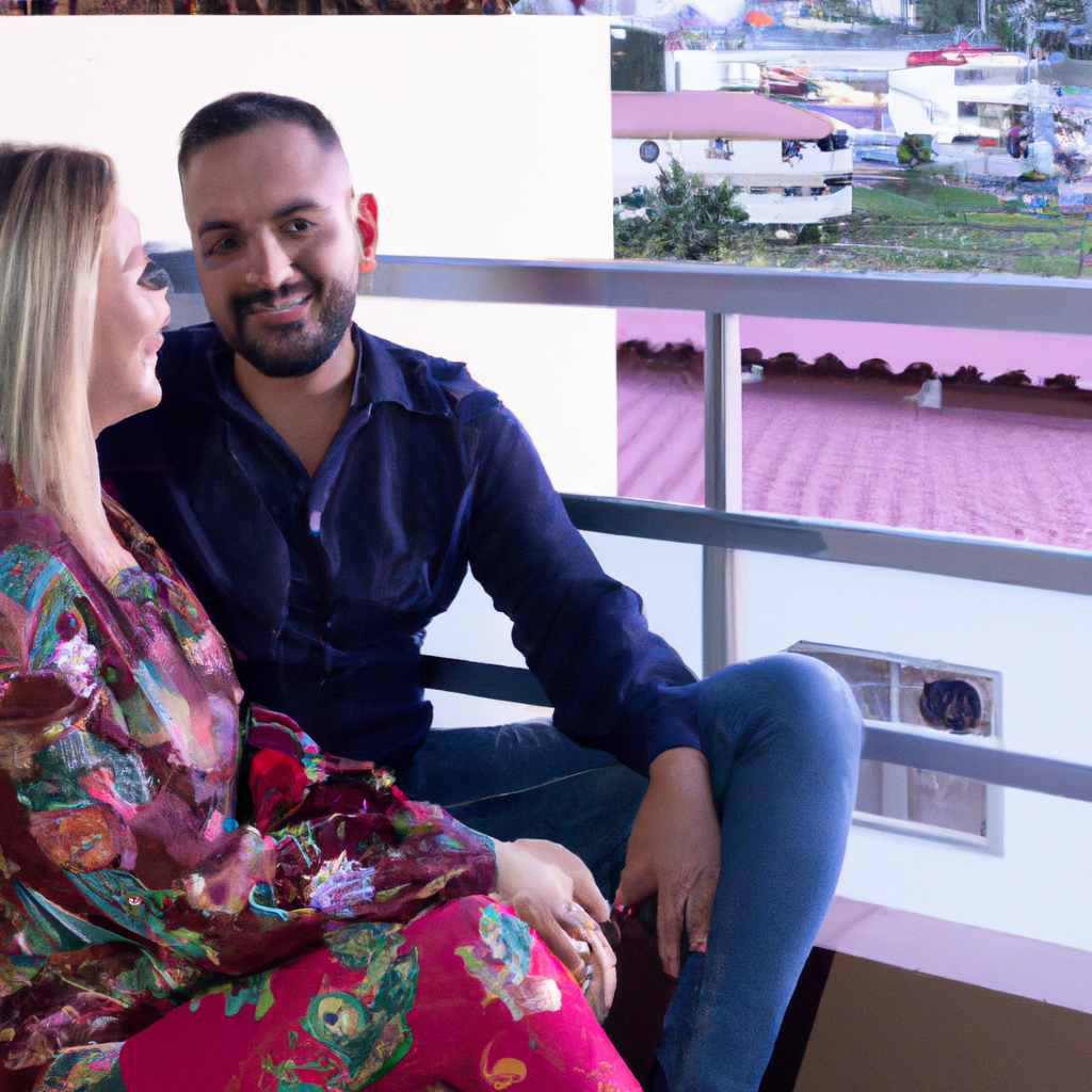 Casal feliz